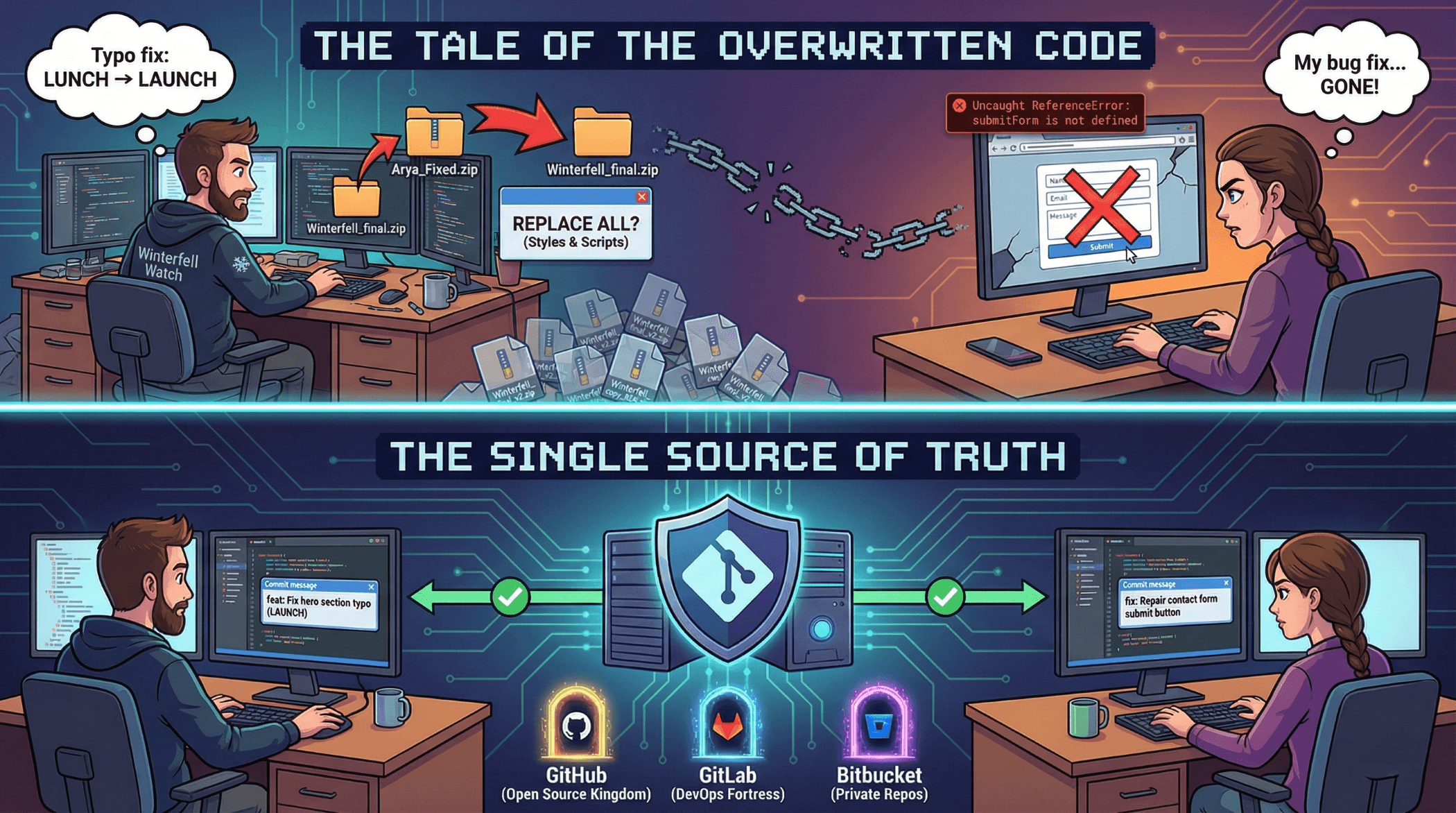 Unlocking the Mysteries of GIT and Version Control Systems