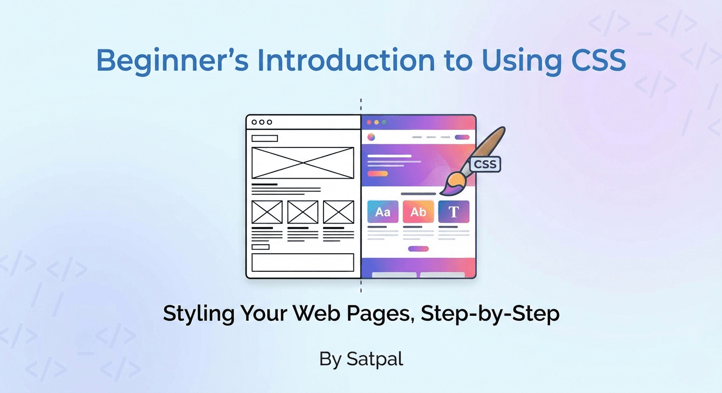 Beginner's Introduction to Using CSS