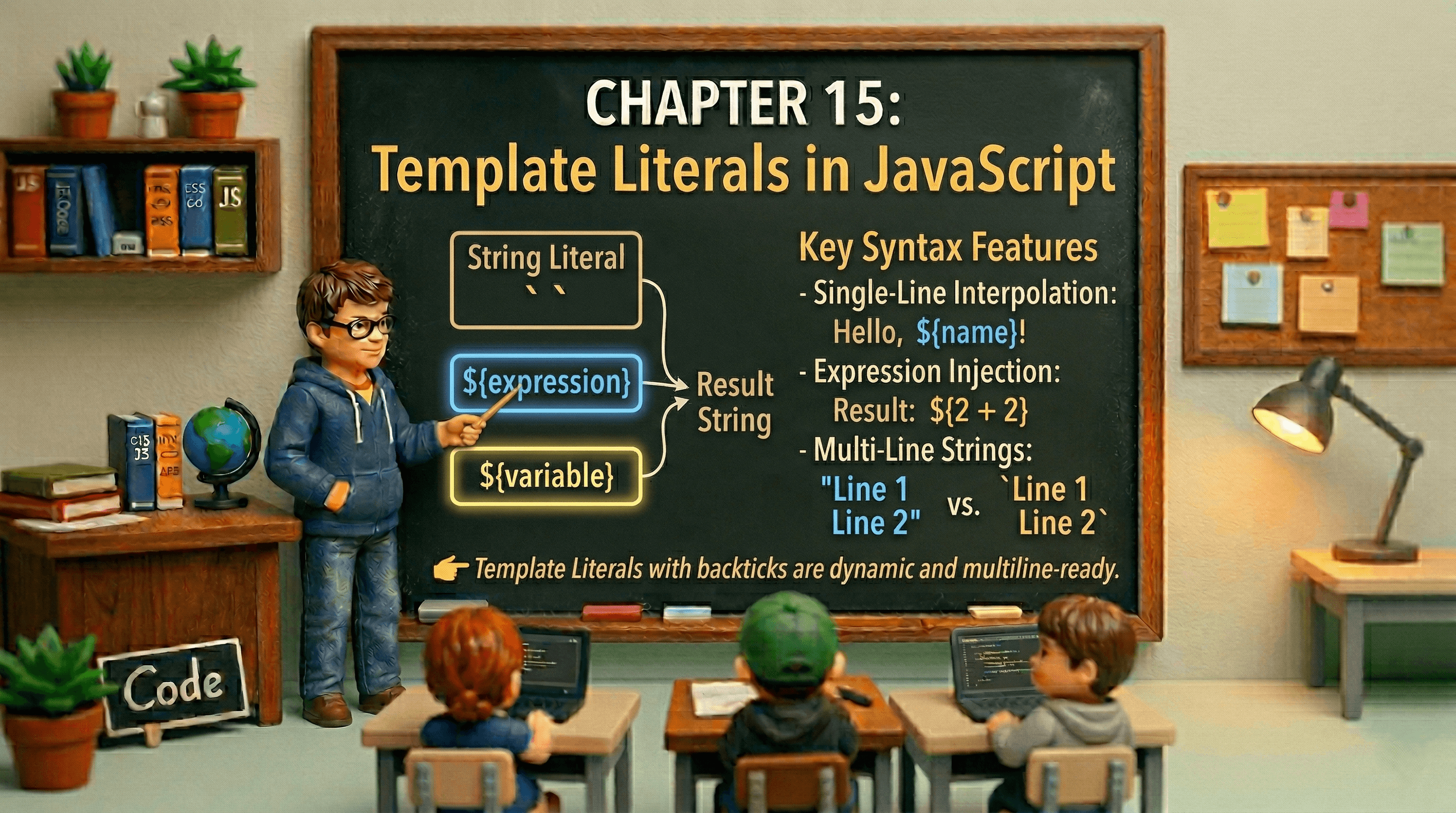 Template Literals in JavaScript