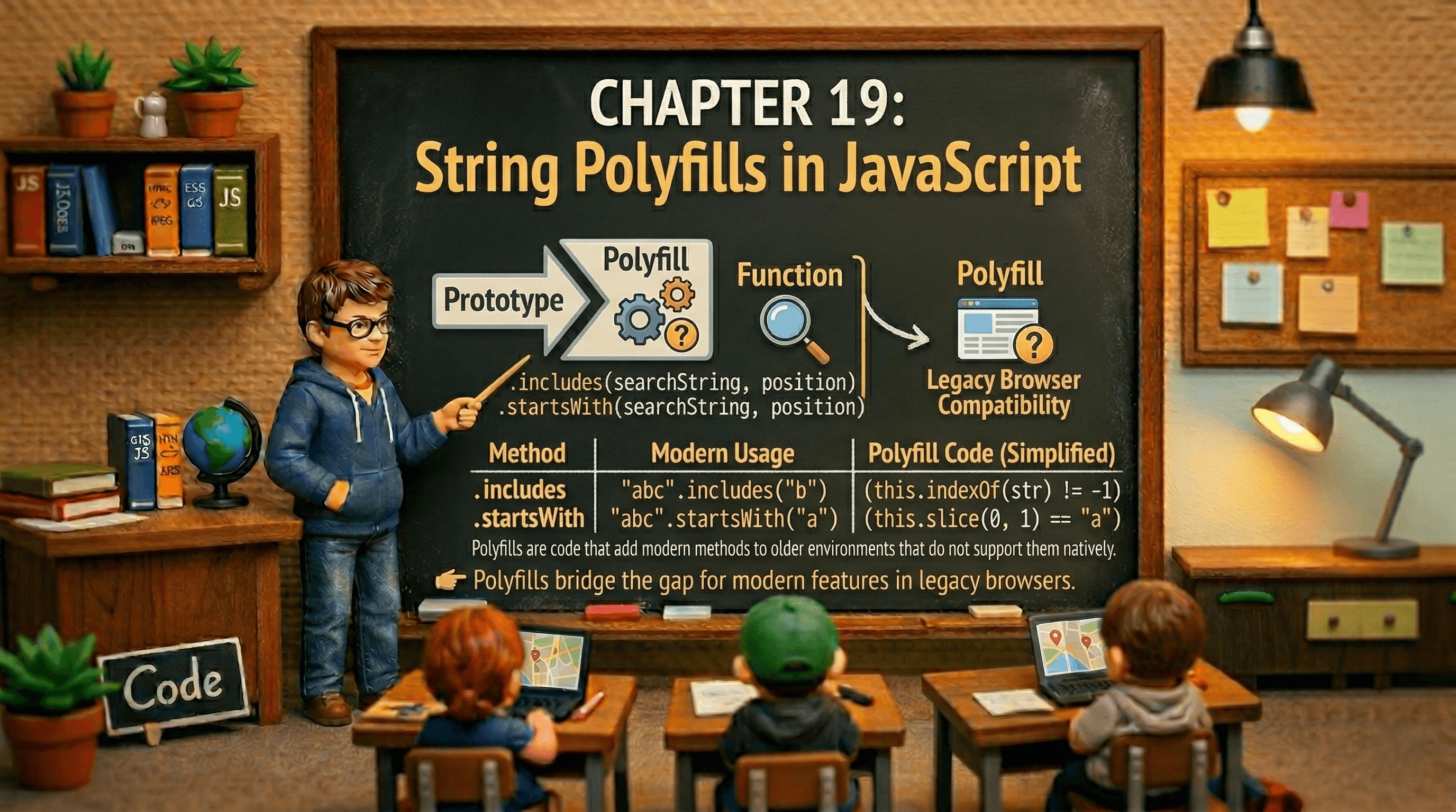 String Polyfills in JavaScript