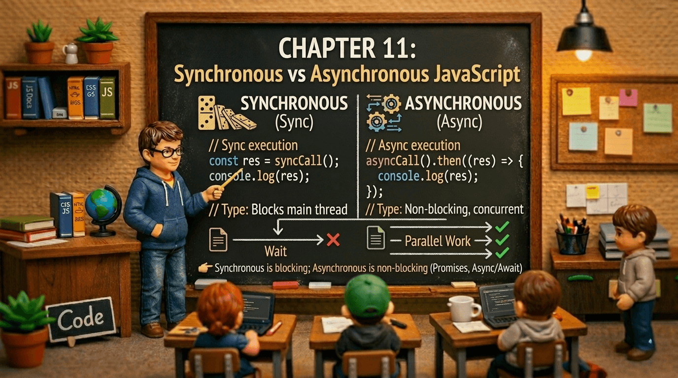 Synchronous vs Asynchronous JavaScript