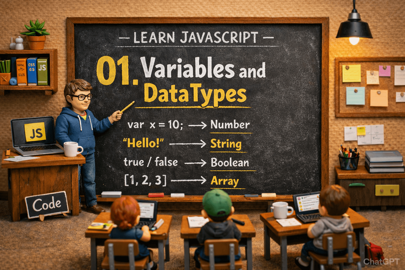 Variables & Types: The First Principles of JavaScript